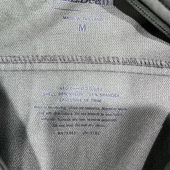 L.L. Bean Olive/Black Polyester Full Zip Windproof Softshell Jacket Men’s M VGC - Picture 10 of 13